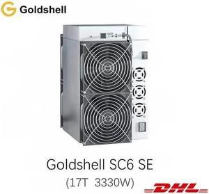 New Release Gold shell SC6 SE SC Miner 17TH/s 3330W Ready Stock