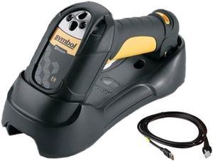 Symbol LS3578-ER Extended Range Wireless Handheld 1D Laser Barcode Scanner With Base