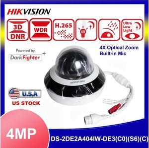 MECARE DS-2DE2A404IW-DE3/W(C0)(S6)(C) 4MP PTZ 4x Zoom WiFi Mini PT IP Camera