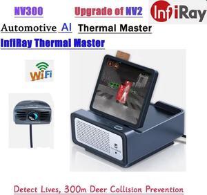 Thermal Master NV300 Automotive AI Thermal Camera Master Night Vision 300m for Car Automotive AI Thermal MasterNV300compatible with all vehicle models IP69K Protection Grade