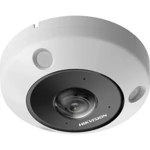 Hi,kvi,sion 12MP 4K IP Camera Panoramic 180° Fisheye POE Two Way Audio Deepin View