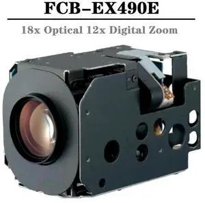 S,O,NY FCB-EX490E 18x Optical 12X DigitaL Zoom CC,T,V Box Block Camera Module NTSC