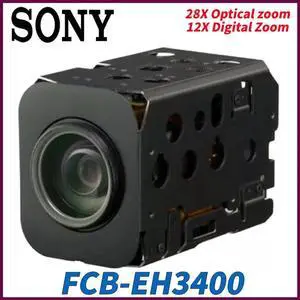 S,O,NY FCB-EH3400 28x Optical Zoom HD Color Block Camera 1280 x 720P HD Resolution