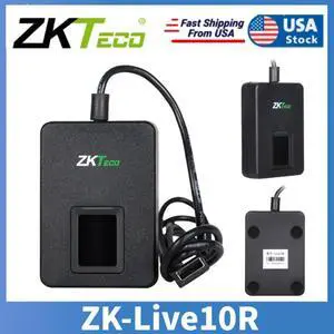 ZKTeco Live10R Desktop Fingerprint Reader Biometric USB Fingerprint Scann,er US