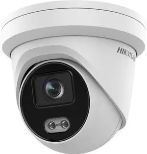 H,ikv,ision DS-2CD2347G2-LU 4MP ColorVu Security IP Camera Mic Full Color 2.8mm US