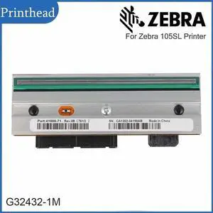 105SL 203dpi Printhead for Z,eb,ra Thermal Labels Printer G32432-1M 90day Warranty