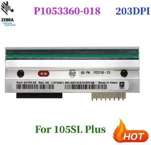 P23740-25 P1053360-018 For Ze,br,a 105SL Plus Thermal Label Printer 203dpi