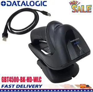 Datalogic Gryphon GBT4500 Handheld Barcode Scanner Wireless 1D/2D GBT4500-BK-HD-WLC Datalogic Gryphon GBT4500 Handheld Barcode Scanner Wireless 1D/2D GBT4500-BK-HD-WLC