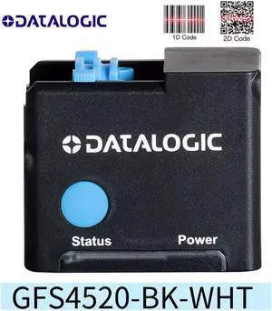 Datalogic Gryphon GFS4520-BK-WHT Fixed Mount USB 1D 2D Barcode Scanner w/ Cable