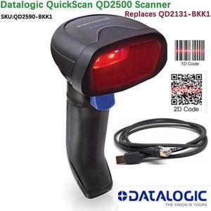 Datalogic QuickScan QD2590-BKK1 1D/2D Imager USB Portable Barcode Scanner Reader Replaces QD2131-BKK1