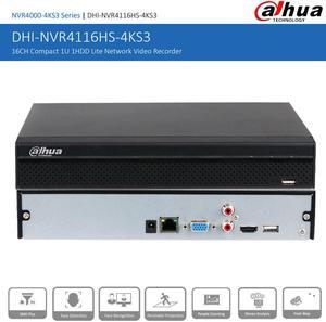 NVR4116HS-4KS2 16 Channel 1U 4K H.265 Lite Network Video Recorder w/o PoE