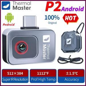 512×384 P2 Thermal Camera Android,1112,15x Zoom,USB-C Infrared Thermal Imager
