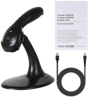Voyager MK9540-32A38 1D Barco de Reader Kit +Stand With USB Cable