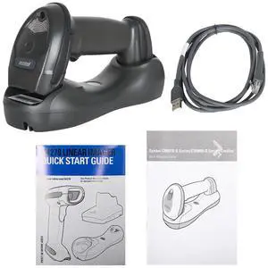 Zebr,a Symb,ol LI4278-SR20007WR USB Wireless 1D Handheld Barco,de Scann,er W/ Cradle