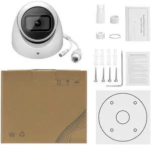 Dah,ua OEM IPC-HDW2841TM-S 4K Wizsense Starlight IR MIC 8MP IP Camera SMD Plus White 3.6mm