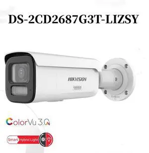 8MP AI ColorVu 3.0 AcuSense PoE Camera DS-2CD2687G3T-LIZSY 2.8~12 mm
