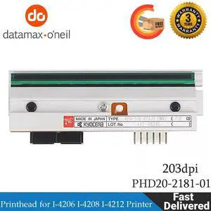 Genuine Printhead For Datamax I-4206 I-4208 Thermal Printer PHD20-2181-01 203dpi