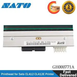 NEW GH000771A Printhead for SATO CL412 CL412E Thermal Label Printer 300DPI