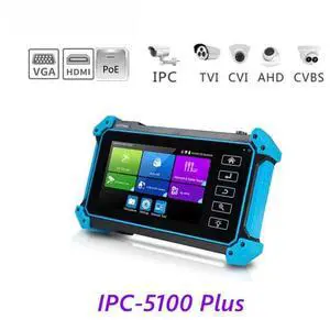 5.4 inch 4K 8MP IPC wifi Camera Tester AHD CVI TVI CVBS Analog Monitor Test
