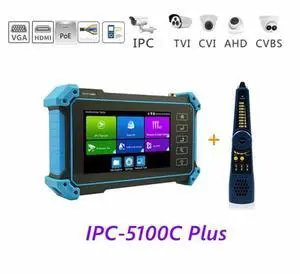 5.4 inch IPS Touch Screen Tester H.265 8MP CVI/ TVI/ AHD Camera Test IPC-5100C Plus