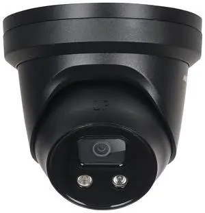 DS-2CD2386G2-ISU/SL 4K 8MP PoE Turret Security IP Camera 2-Way Audio 2.8mm Black