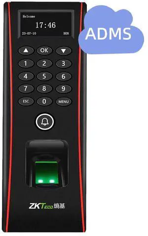 ZKteco TF1700 TCP/IP Fingerprint Door Access Control Terminal Time Clock IP65 tf1700+adms
