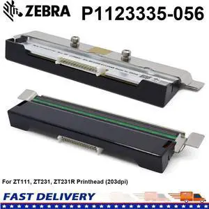 Zeb,ra ZT111, ZT231,ZT231R 203 dpi Compatible Printhead (P1123335-056)