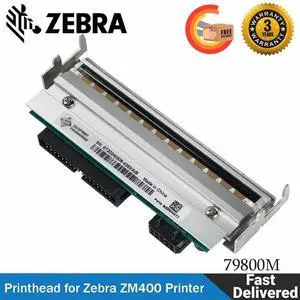 79800M Printhead Fit for Ze,br,a ZM400 Thermal Label Printer 203dpi Print Head