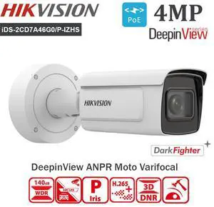 NEW! H,ikv,ision DarkFighter2.0 4MP LPR ANPR DeepView Camera iDS-2CD7A46G2/P-IZHSY(8-32mm)