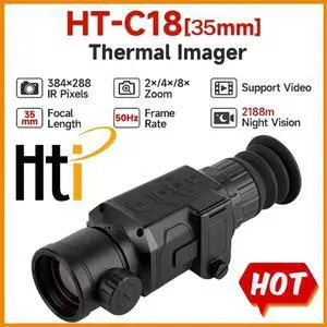 HTi HT-C18 Thermal Imaging Monocular 384x288 IR Resolution 50Hz Frame Rate 35MM