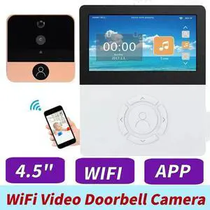 Smart Video Doorbell Camera Wireless AI Human Detection 4.5 Inch HD Video Smart Video Doorbell Camera Wireless AI Human Detection 4.5 Inch HD Video