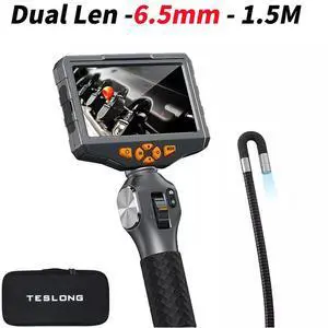 TD500 Two-Way Articulated Industrial Borescope Inspection Camera 6.5MM Dual Lens TD500 Two-Way Articulated Industrial Borescope Inspection Camera 6.5MM Dual Lens