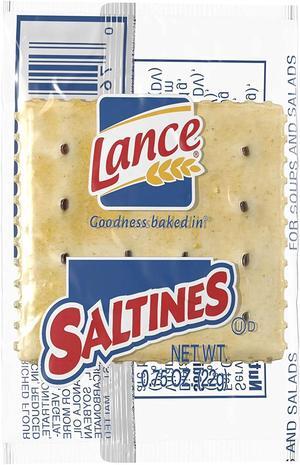 Lance Saltines Crackers, Single Serve Packs, 500 Count