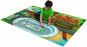 Disney Cars Jumbo Mega Mat with Car, Red 2336606