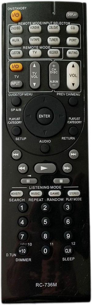New Replaced RC-736M For ONKYO Audio Video Receiver AV Remote Control HT-S5200S HT-S6200