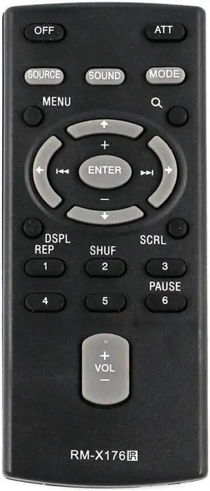 New  Replaced Remote RM-X176 for Sony Car Stereo Audio System MEX-BT3950U