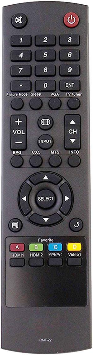 New Westinghouse TV Remote RMT-22 Replacement for UW-32SC1W UW-32S3PW UW-37SC1W EW32S5UW