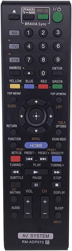RM-ADP070 Replace Remote For Sony AV System fit BDV-E780W HBD-E280 BDV-E980W