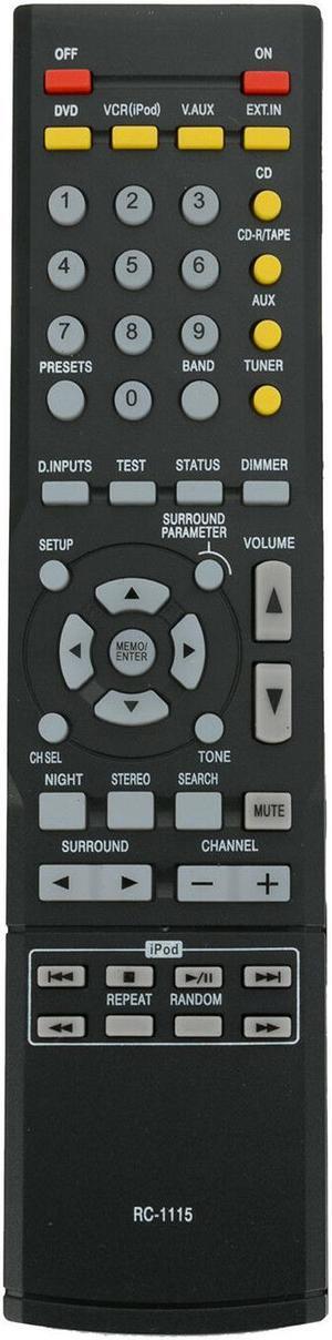 New RC-1115 Replace Remote Control for Denon AV Surroud Receiver AVR-390 AVR390