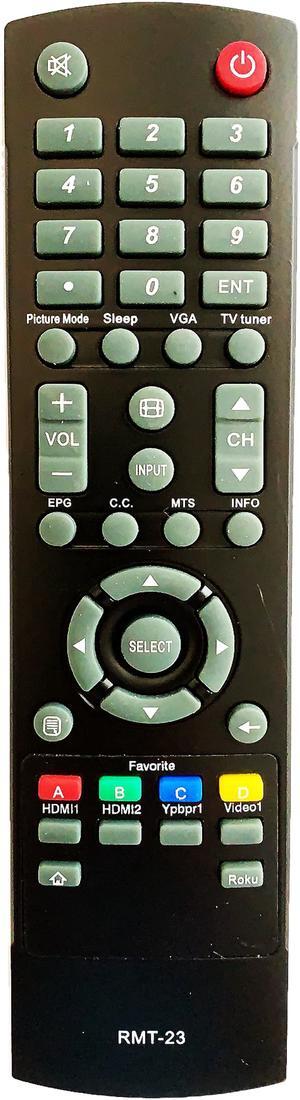 New RMT-23 Replace Remote for Westinghouse LED LCD TV DWM40F1G1 CW50T9XW