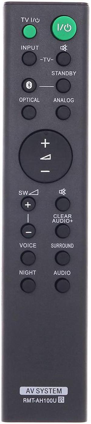 New RMT-AH100U Replace Soundbar Remote for Sony Sound Bar HT-CT180 SA-CT180