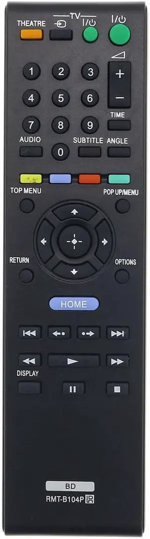 NEW Replaced  Blu-ray Player Remote RMT-B104P For Sony BDP-BX57 BDP-S470 BDP-S360