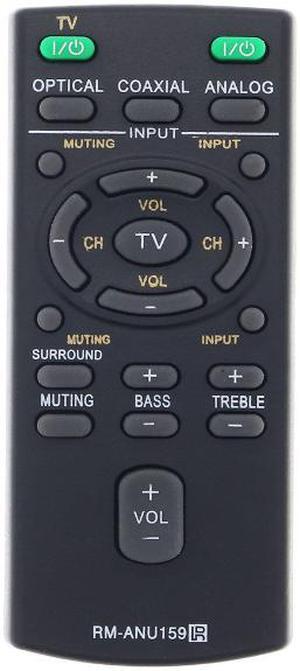 New RM-ANU159 Replace Remote for Sony Home Theater HT-CT60 /C SA-CT60 SS-WCT60