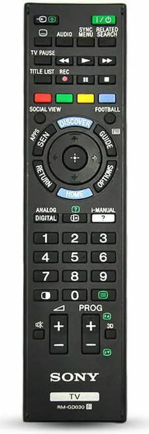 New Replaced RM-GD030 For Sony TV Remote Control RM-GD031 RM-GD032 KDL-50W800B RMTTX300E