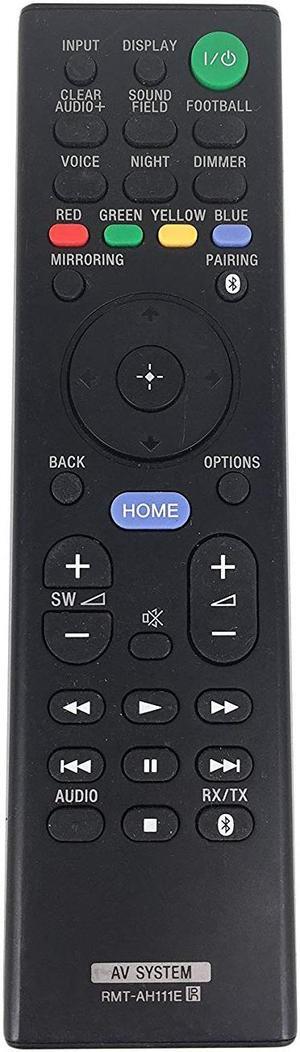 RMT-AH111E Replace Remote For SONY AV System Audio Remote Controller RMTAH111E