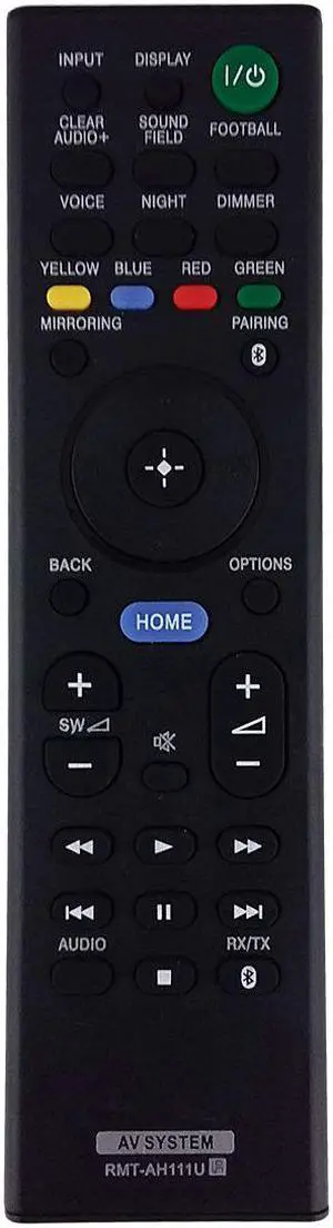 New Remote RMT-AH111U sub RMT-AH240U for Sony Soundbar HT-NT5 SA-NT5 HT-CT800