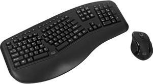 Adesso Truform Media 1500 Laser Mouse and Keyboard Combo w/Wrist Rest US English