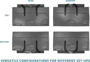 Mount-It! Soundbar TV Mount, Universal Sound Bar Bracket for TVs 32 to 70 Inches, Compatible with Samsung, Sony, Vizio, LG, and More, Fits Above or Below TV, Heavy-Duty Steel, 33 Lbs Capacity, Black Mount-It! Soundbar TV Mount, Universal Sound Bar Bracket for TVs 32 to 70 Inches, Compatible with Samsung, Sony, Vizio, LG, and More, Fits Above or Below TV, Heavy-Duty Steel, 33 Lbs Capacity, Black