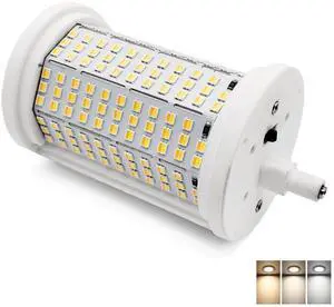 QLEE 118mm R7s Led Bulb 50w With 3 Color Light (3000k/4000k/6000k) Equivalent 500w Halogen NO Dimmable J Type Linear Double Ended Floodlight Bulbs For Landscape Floor Lamps Home Lighting