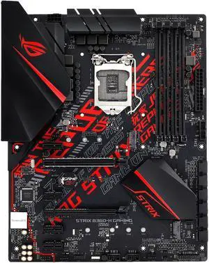ASUS ROG STRIX B360-H GAMING LGA1151 (300 Series) DDR4 HDMI DVI M.2 ATX Motherboard